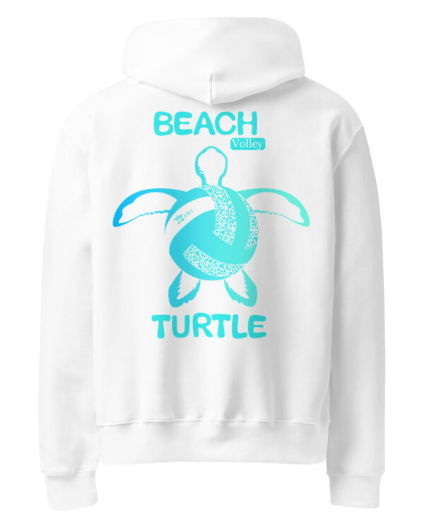 unisex oversized heavyweight hoodie white back 6a64de12eaf25