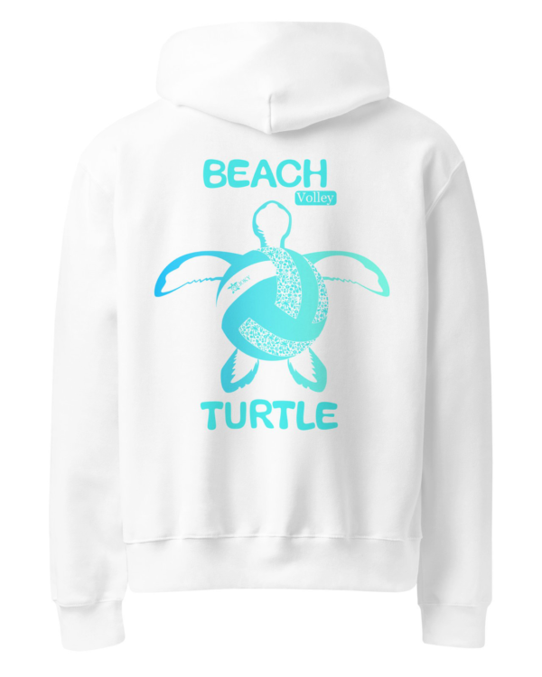 sweat blanc tortue bleue olioky 